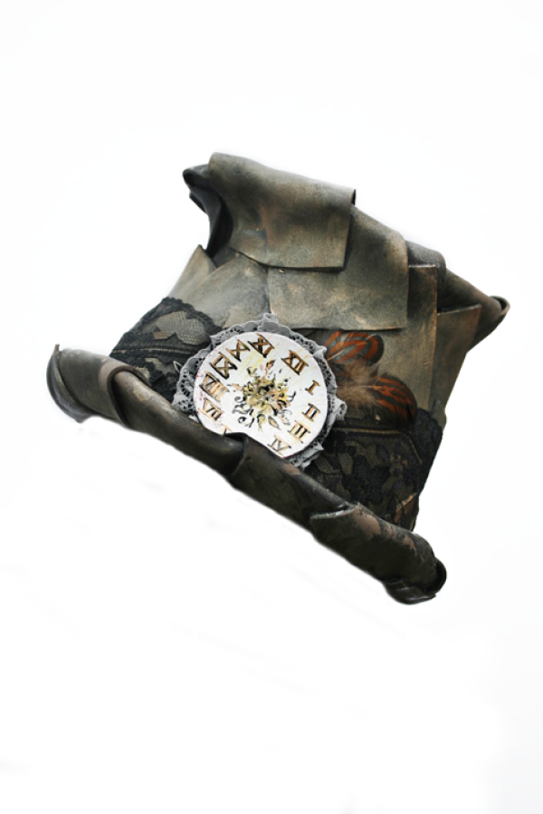 Steampunk hoed kind